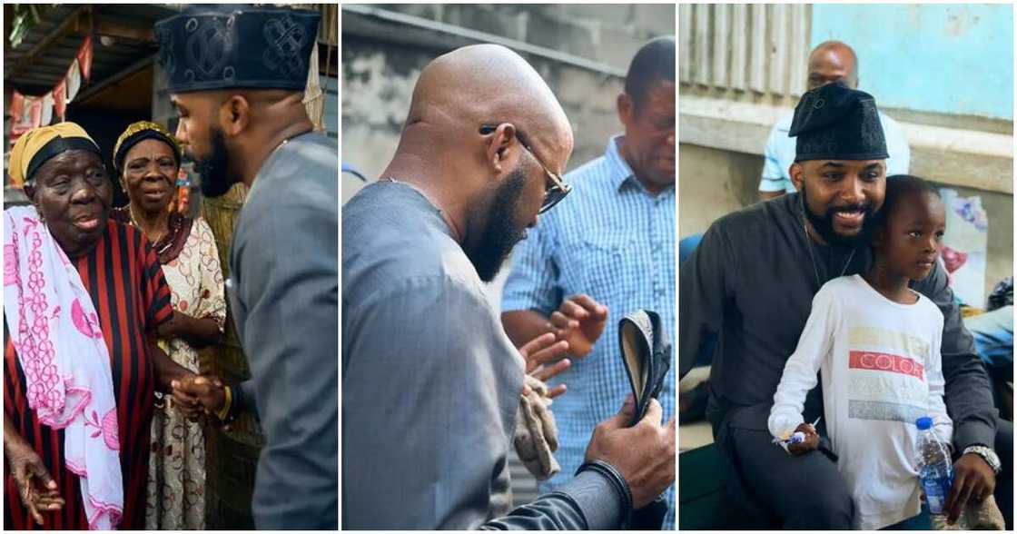 Photos of Banky W campaigning in Eti-Osa Photos of Banky W campaigning in Eti-Osa