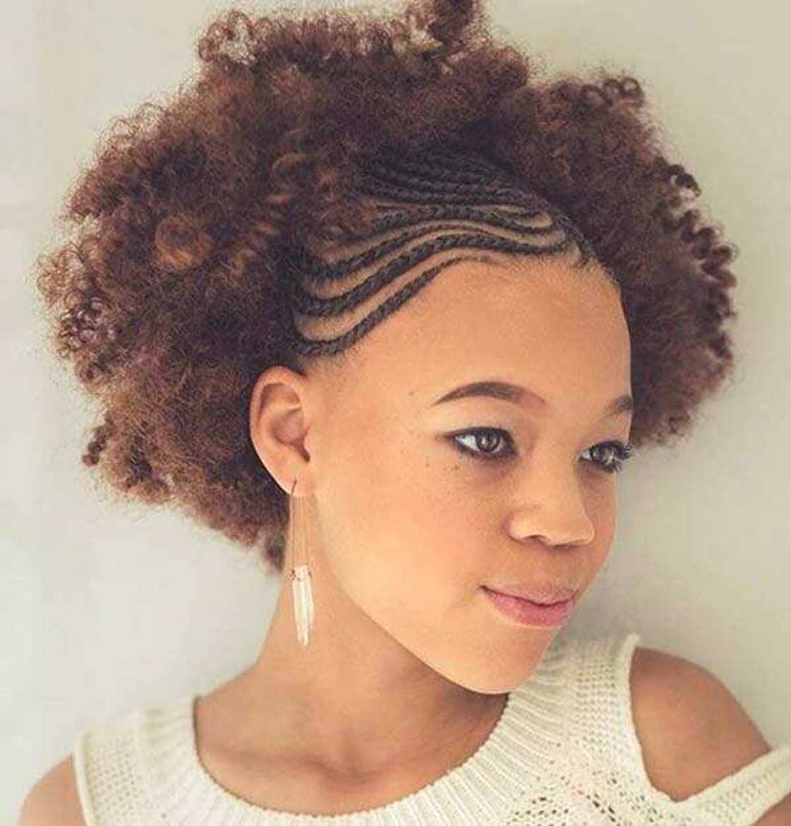 Best cornrow hairstyles for round faces Best cornrow hairstyles for round faces