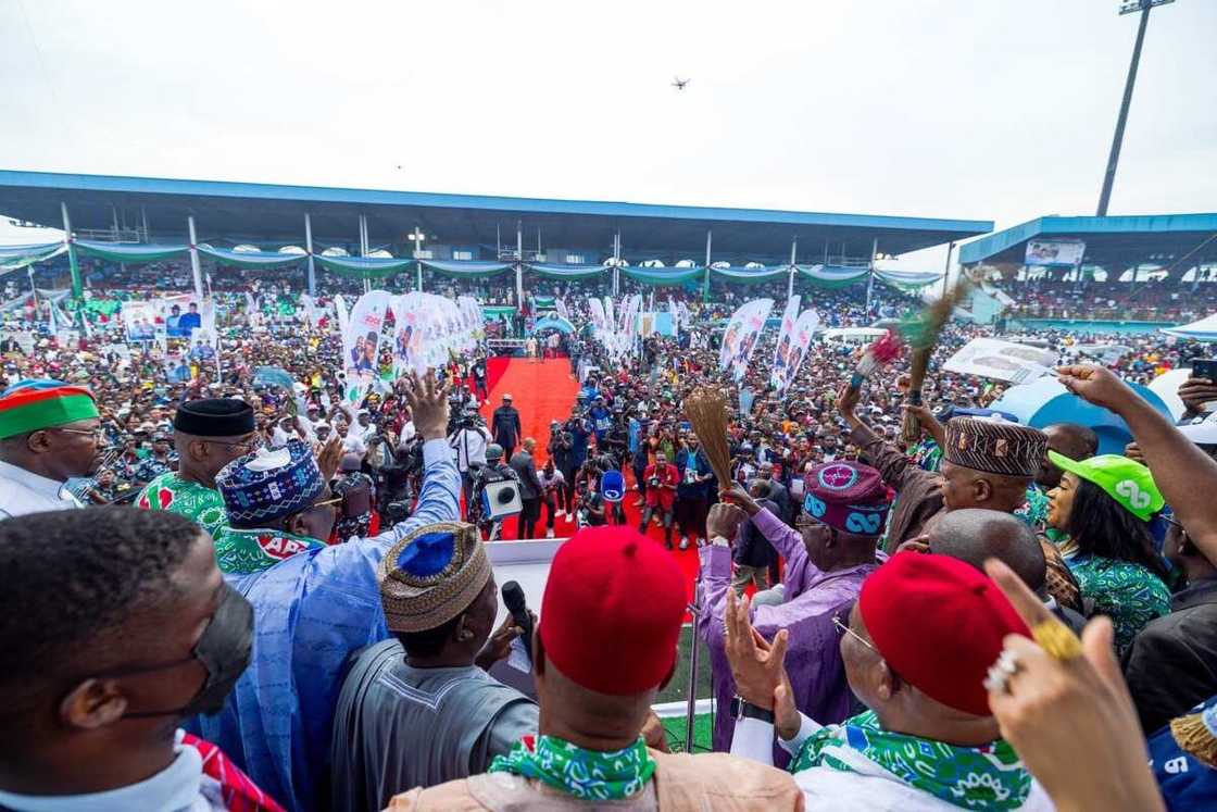 Taron Tinubu a Delta. Taron Tinubu a Delta.