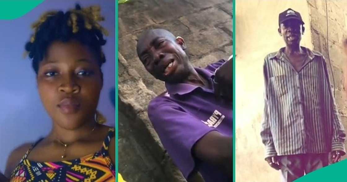 Man cries upon seeing daughter Man cries upon seeing daughter