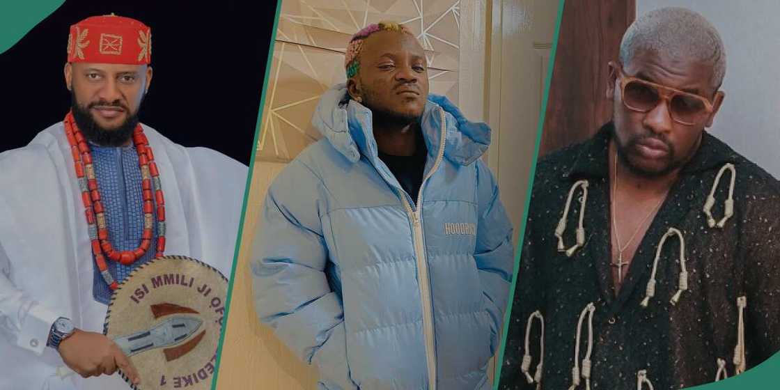 Yul Edochie, Do2dtun, three other celebrities who had messy fights with their partners. Yul Edochie, Do2dtun, three other celebrities who had messy fights with their partners.