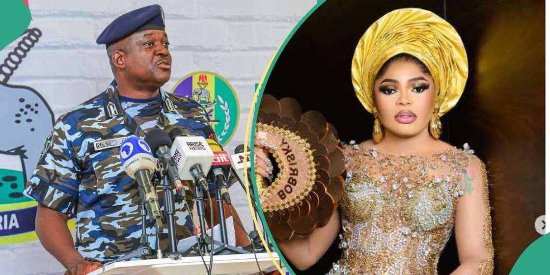 The Nigerian police shares its take on prosecuting Idris Okuneye, popularly known as Bobrisky The Nigerian police shares its take on prosecuting Idris Okuneye, popularly known as Bobrisky