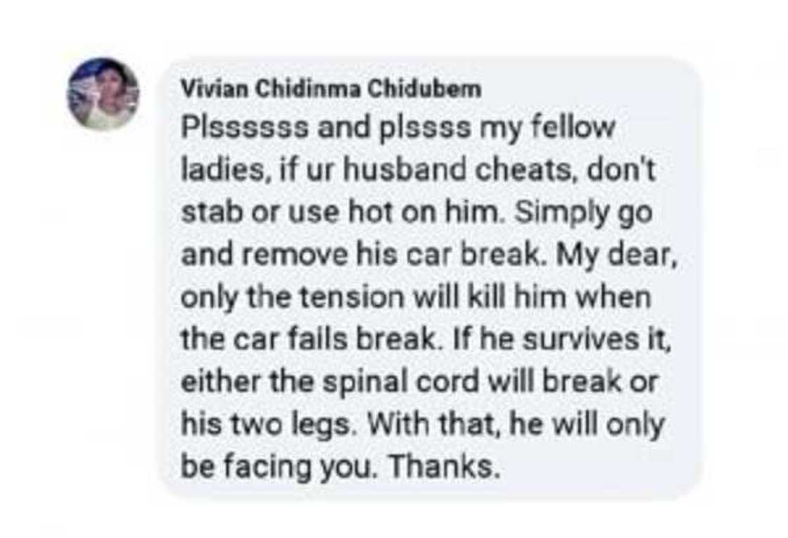 Miji ya saki matarsa da ke koya wa kawaye yadda zasu kashe miji idan ya ci amanarsu Miji ya saki matarsa da ke koya wa kawaye yadda zasu kashe miji idan ya ci amanarsu