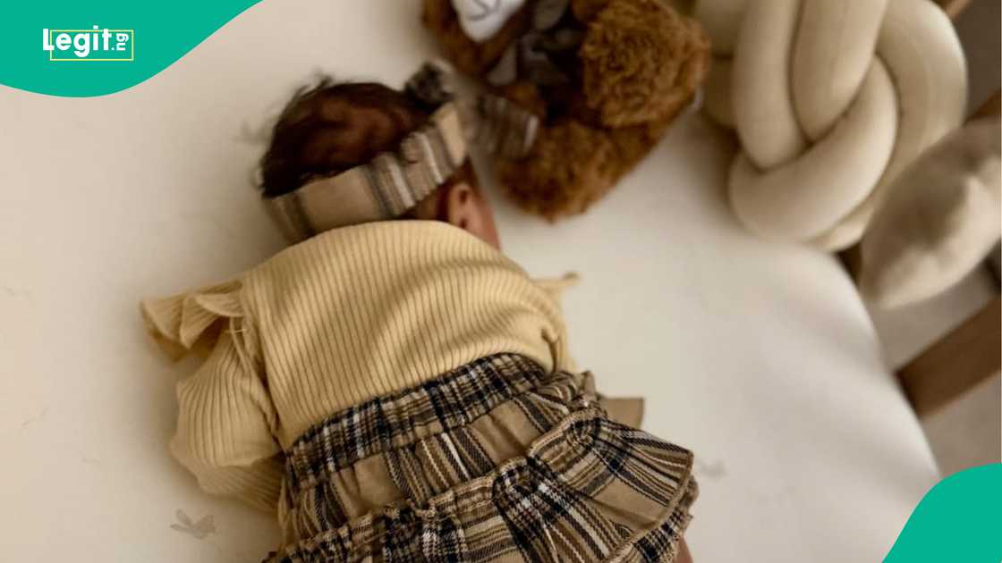 Lilly Afegbai reacts to Toke Makinwa's baby Yaya. Lilly Afegbai reacts to Toke Makinwa's baby Yaya.