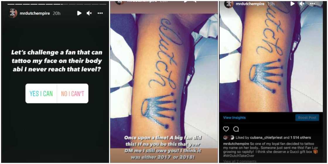 Mr Dutch talks about tattoo Mr Dutch talks about tattoo