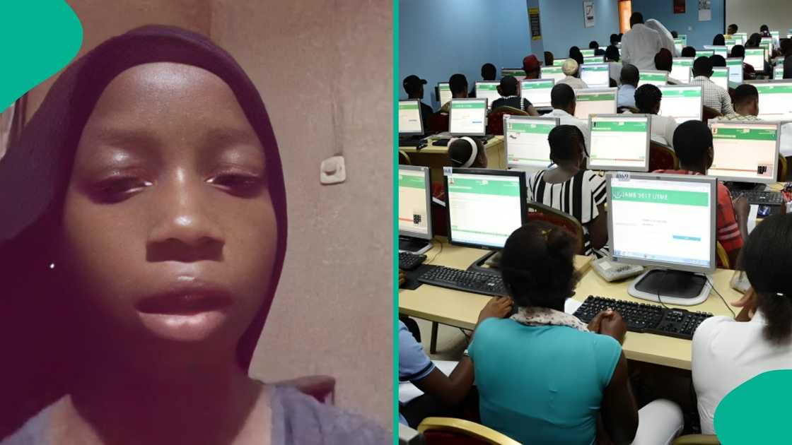 Lady cries out in pain after checking her 2026 JAMB result, shares what she scored