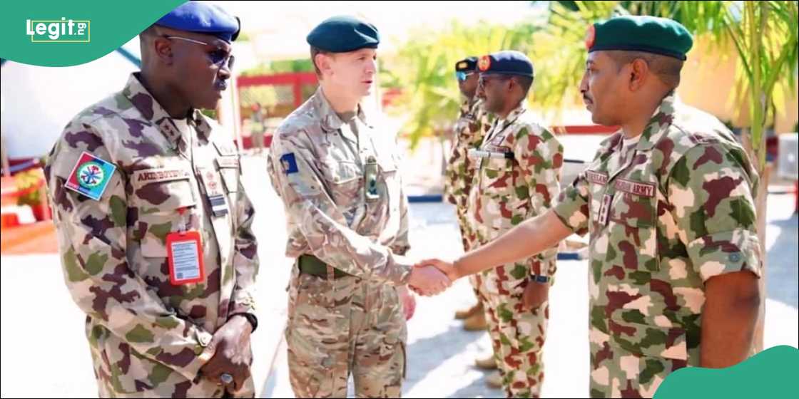 UK defence official Sir Charlie Collins visits Maiduguri UK defence official Sir Charlie Collins visits Maiduguri