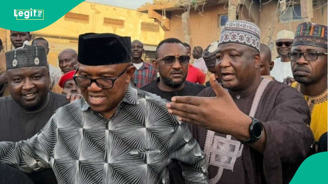 Peter Obi a kasuwar Singer Peter Obi a kasuwar Singer