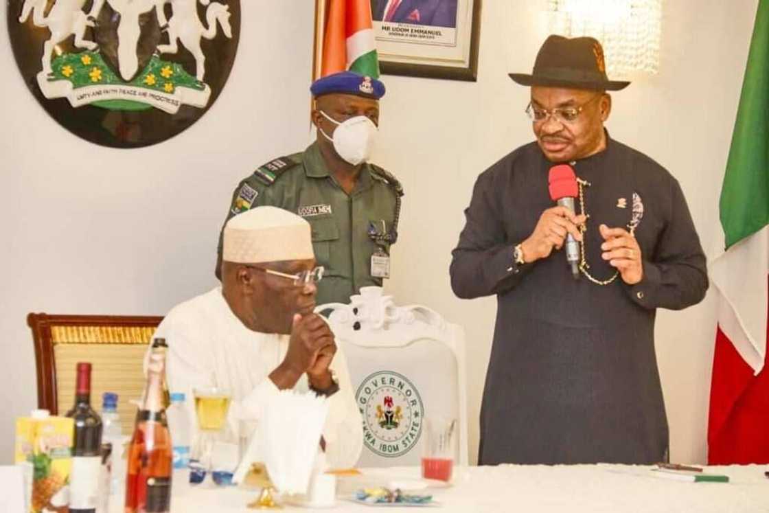 Atiku and Udom Emmanuel Atiku and Udom Emmanuel