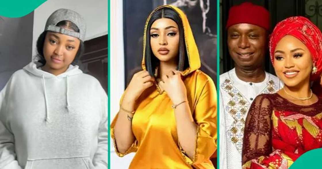 Lady speaks about Regina Daniels and Ned Nwoko. Lady speaks about Regina Daniels and Ned Nwoko.