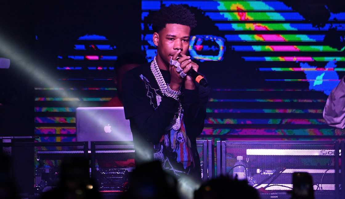 Nardo Wick performs onstage during the Clark Atlanta University Homecoming concert