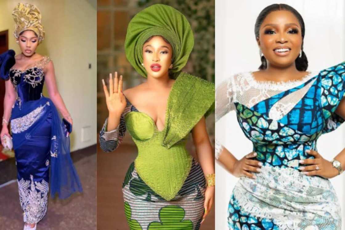 aso ebi lace gown style aso ebi lace gown style