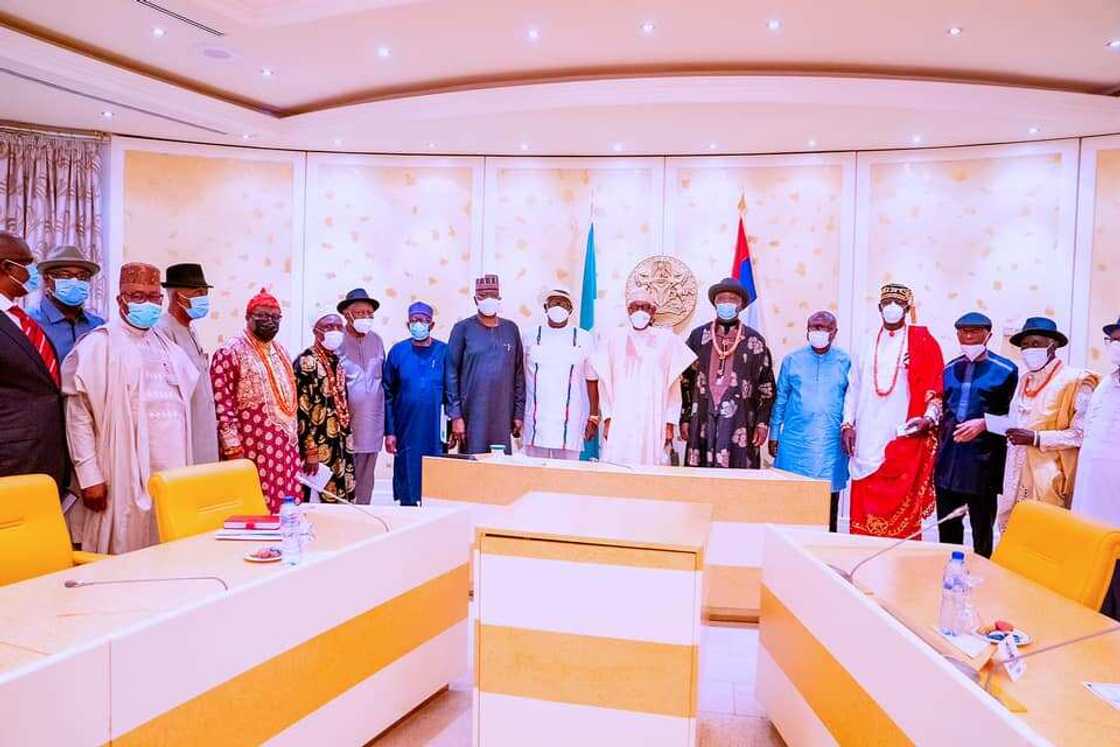 Presdient Buhari receives a courtesy visit Presdient Buhari receives a courtesy visit