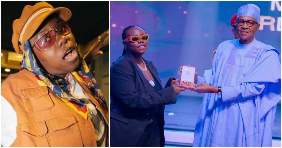 Teni, Buhari, National honour