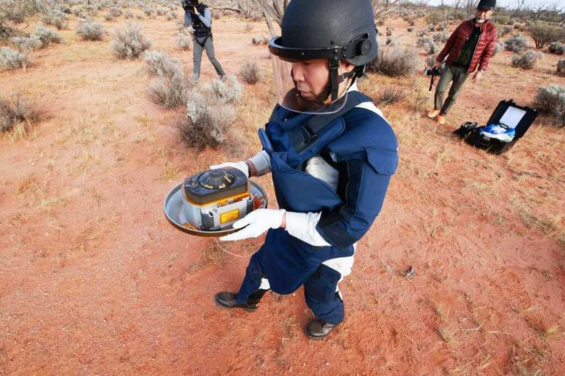 Hayabusa-2 returned to Earth's orbit two years ago to drop off a capsule containing the sample Hayabusa-2 returned to Earth's orbit two years ago to drop off a capsule containing the sample