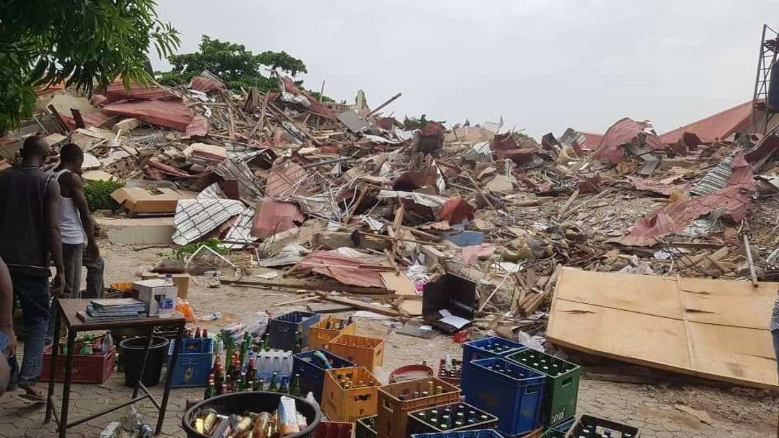 Gidan rawa na Caramelo bayan an yi masa rusau Gidan rawa na Caramelo bayan an yi masa rusau