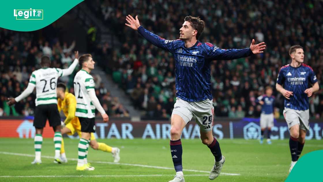 Germany, Kai Havertz, Arsenal, Sporting Lisbon, UEFA, Champions League, Football.