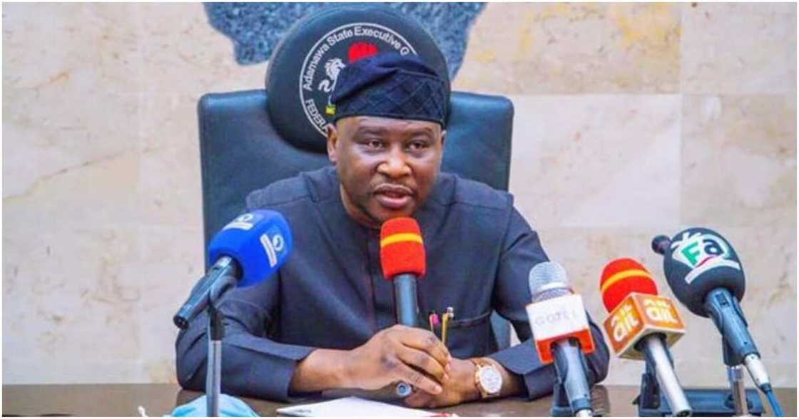 Governor Ahmadu Umaru Fintiri of Adamawa state, March 18 election Governor Ahmadu Umaru Fintiri of Adamawa state, March 18 election