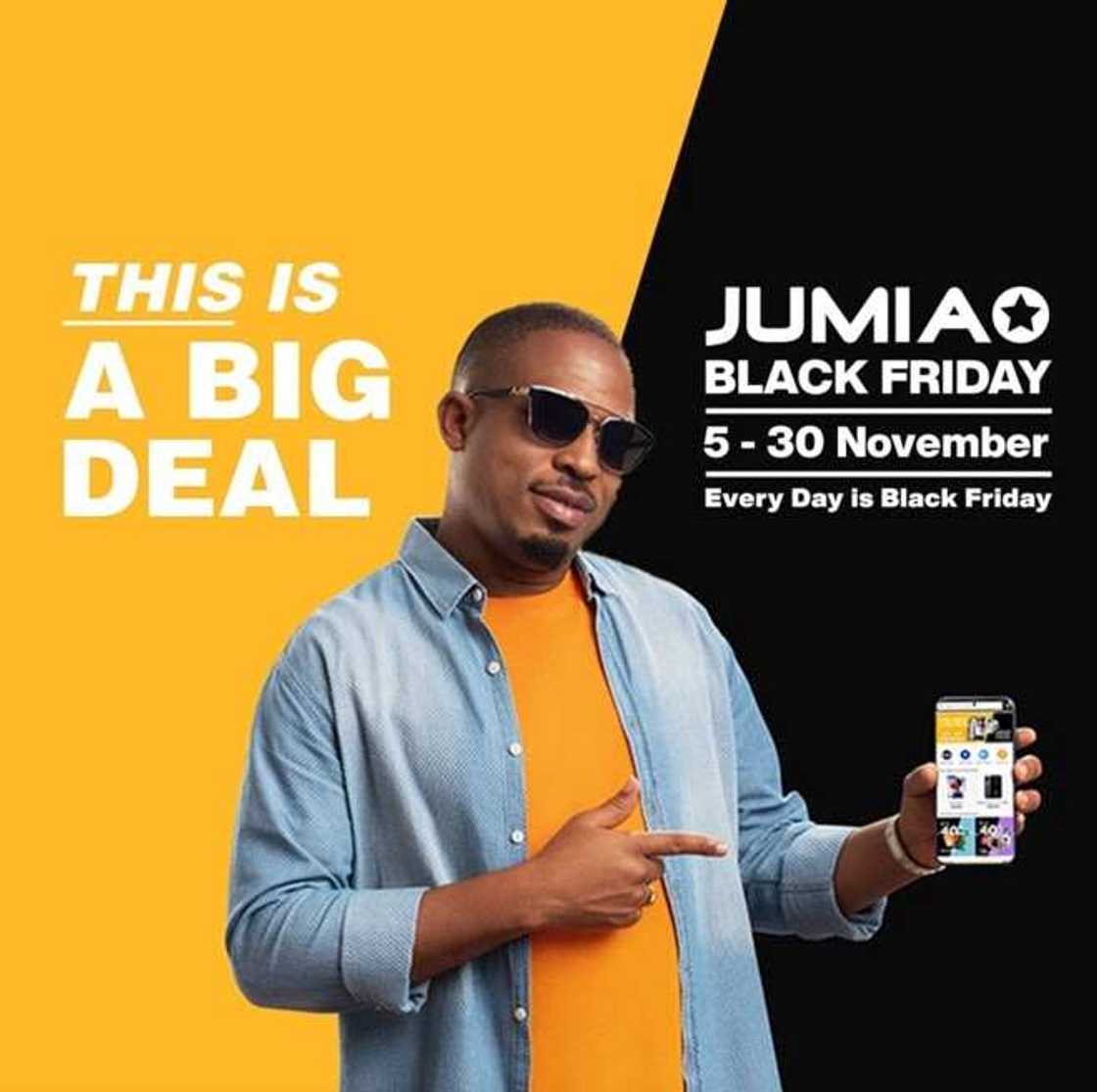 Black Friday: Jumia Excites Nigerians With Huge Discounts on Products Black Friday: Jumia Excites Nigerians With Huge Discounts on Products