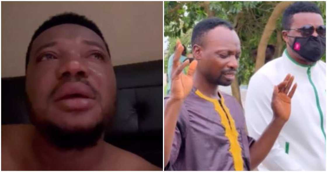 Actor Ayo Olaiya cries as he loses elder brother Actor Ayo Olaiya cries as he loses elder brother