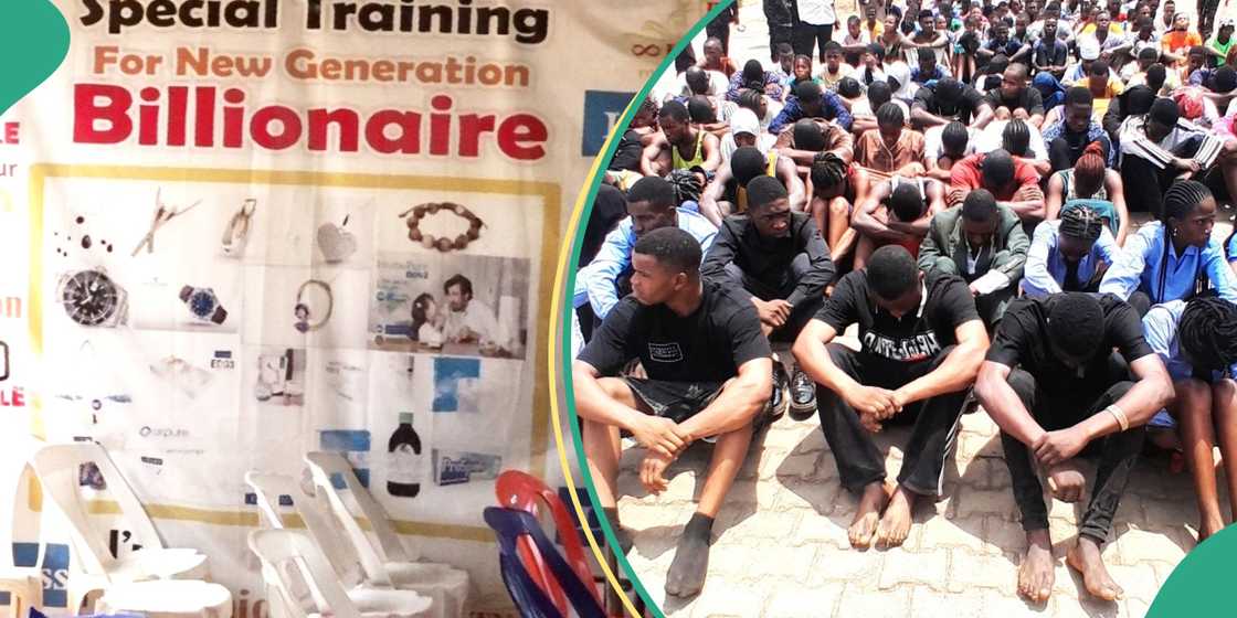 EFCC Busts Ponzi Scheme Academy in Abuja EFCC Busts Ponzi Scheme Academy in Abuja