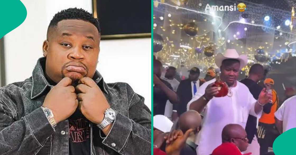 Cubana Chiefpriest at a party. Cubana Chiefpriest at a party.