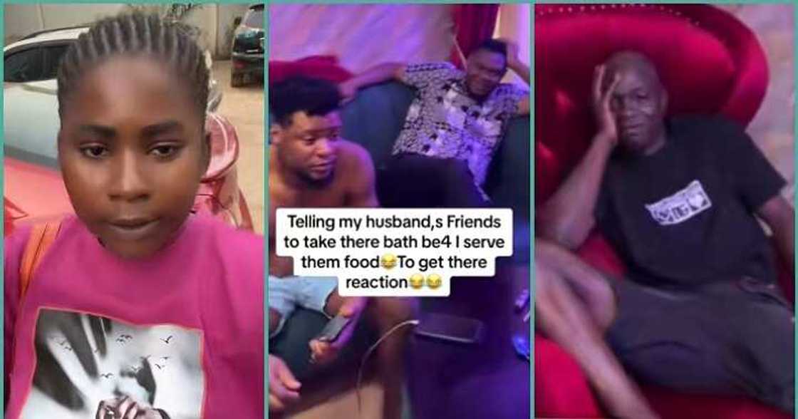 Woman goes viral for asking husband's friends to bath before eating in her house Woman goes viral for asking husband's friends to bath before eating in her house