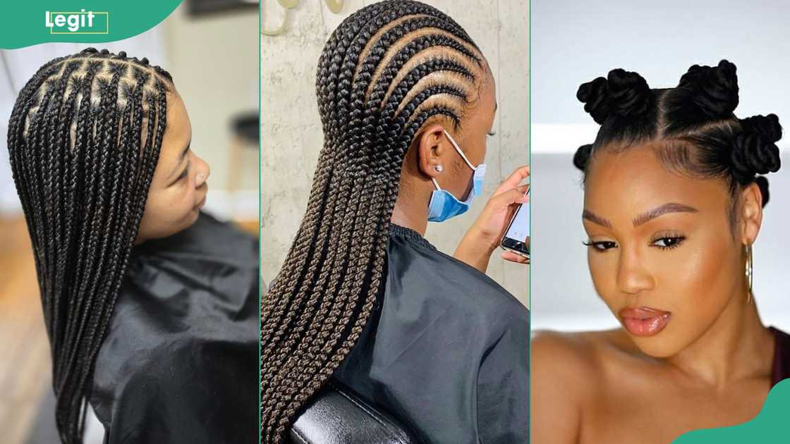 Trendy summer protective hairstyle ideas.