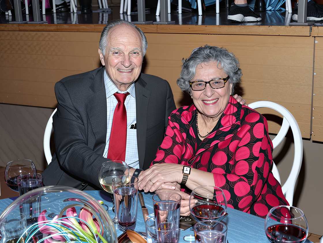 Actor Alan Alda and wife Arlene Alda at Lincoln Center Actor Alan Alda and wife Arlene Alda at Lincoln Center