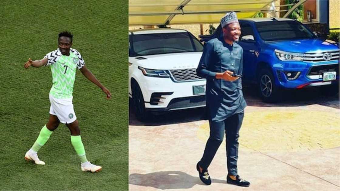 Hoton motocin alfarman miloniya Ahmed Musa masu darajar N200m sun gigita jama'a