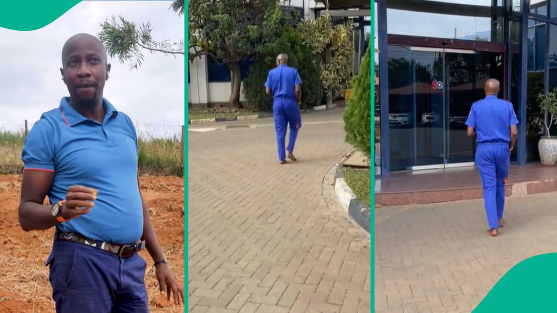 Man claims he walks barefoot and hasn't worn shoes in five years.