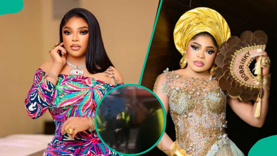 Video of Bobrisky forcefully dragged off London flight by EFCC. Video of Bobrisky forcefully dragged off London flight by EFCC.
