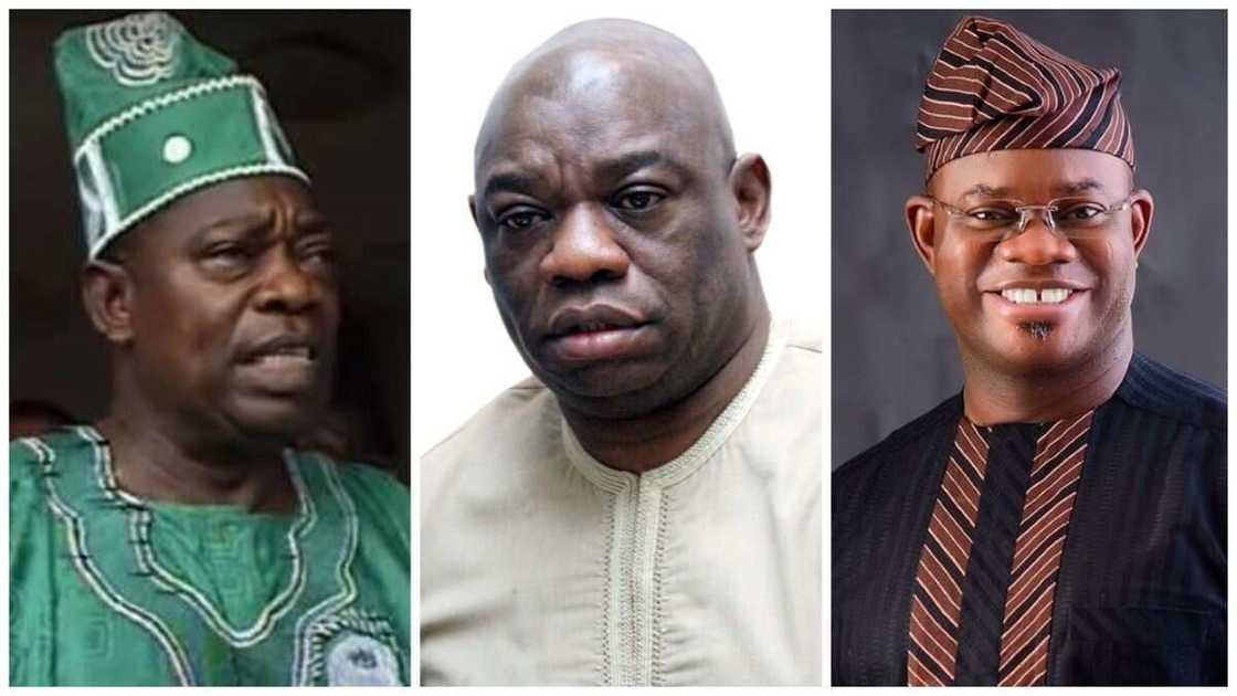 MKO Abiola, Yahaya Bello, Kola Abiola