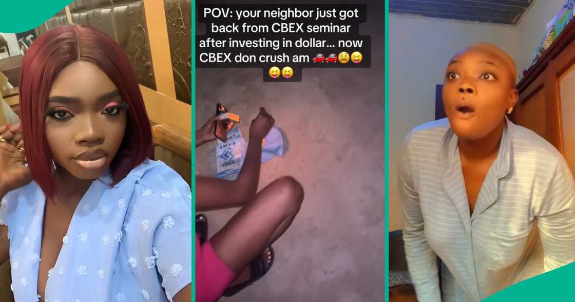 Lady becomes laughing stock as she burns her CBEX materials, video goes viral Lady becomes laughing stock as she burns her CBEX materials, video goes viral