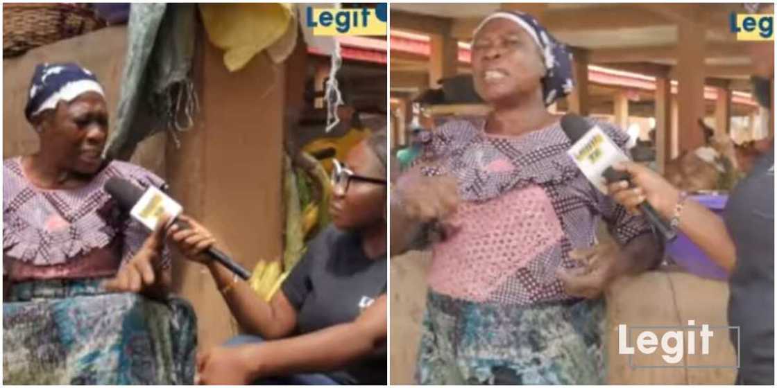 Nigerian market laments hike in food prices, says she hardly profits from a business she has been doing for the past 25 years Nigerian market laments hike in food prices, says she hardly profits from a business she has been doing for the past 25 years
