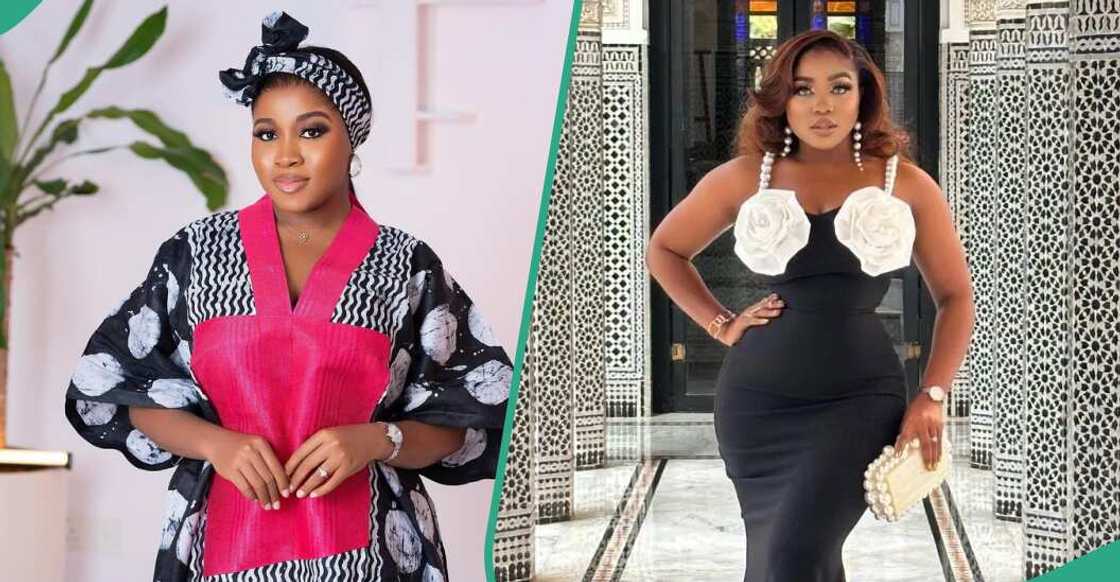 Veekee James adorns corset attire Veekee James adorns corset attire