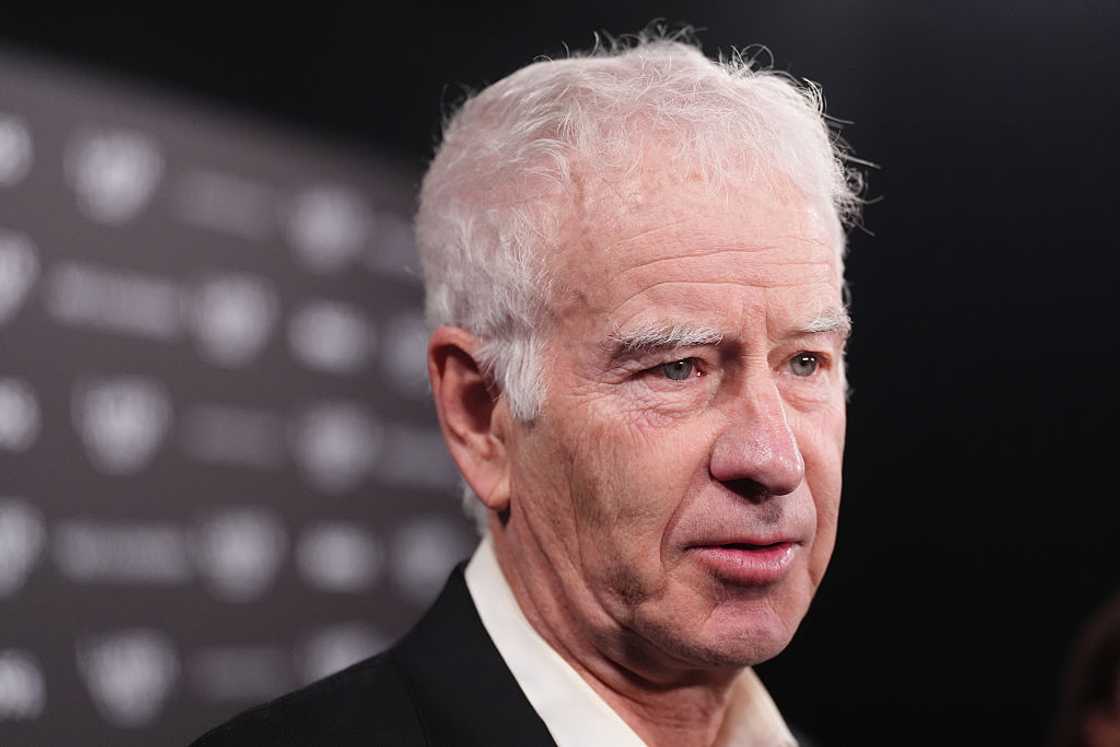 John McEnroe at Magazine London John McEnroe at Magazine London
