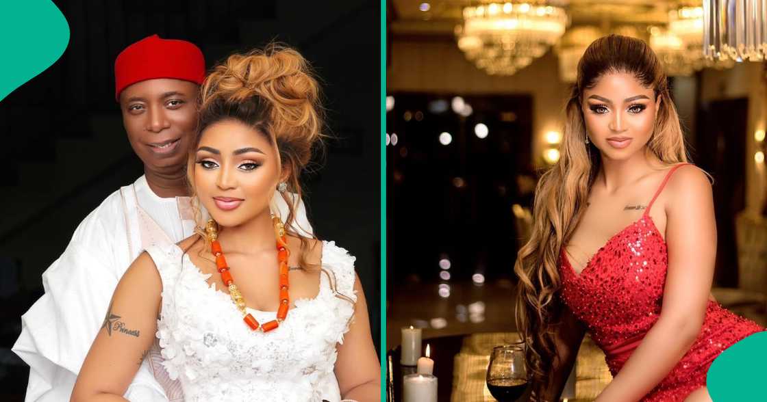 Regina Daniels changes her TikTok details, sparks reactions from fans amid her rumoured split from Nigerian politician Ned Nwoko.