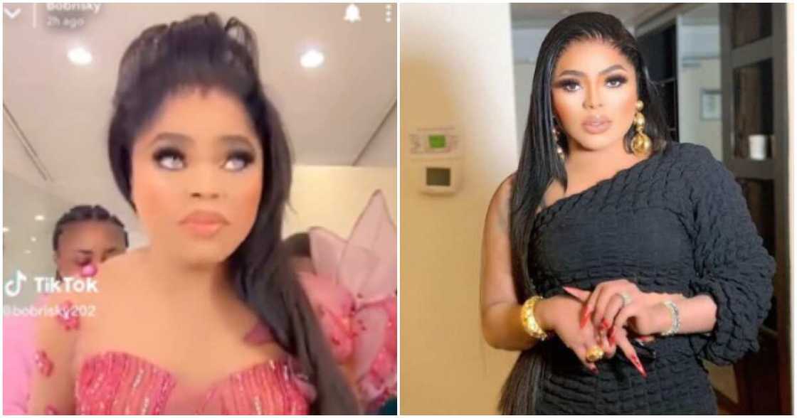 Nigerian crossdresser Bobrisky Nigerian crossdresser Bobrisky