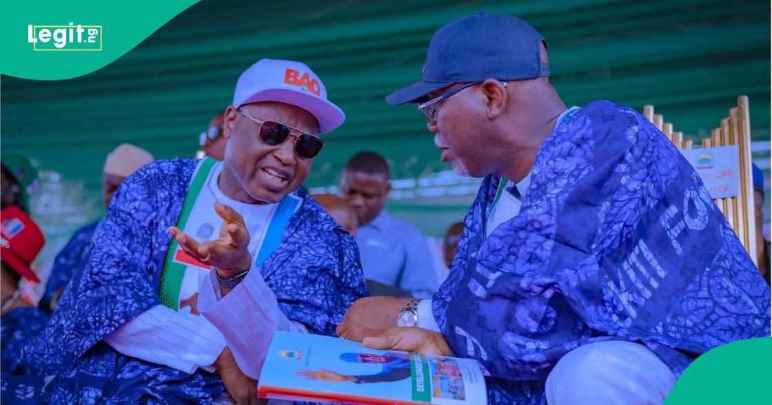 Gwamnan Ekiti tare da takwaransa na Ondo.