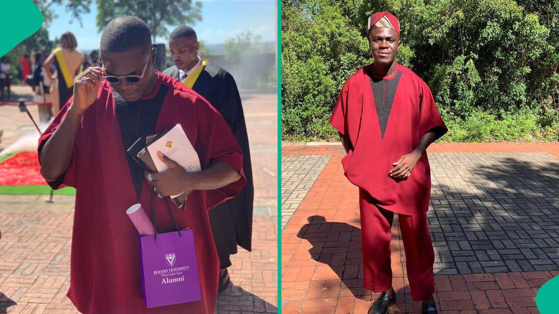 Joy as man appreciates Nigerians for contributing for his visa fee in 2024 as he graduates with distinction from Rhodes University Joy as man appreciates Nigerians for contributing for his visa fee in 2024 as he graduates with distinction from Rhodes University