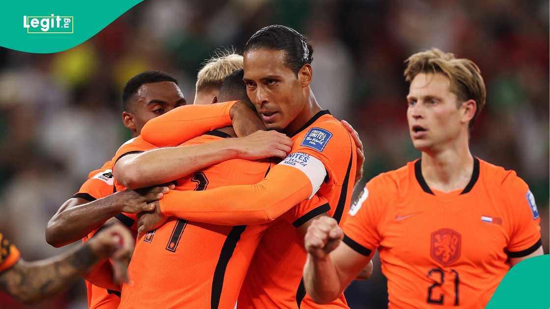 Virgil van Dijk, Cody Gakpo, Netherlands, Morocco, FIFA, World Cup.
