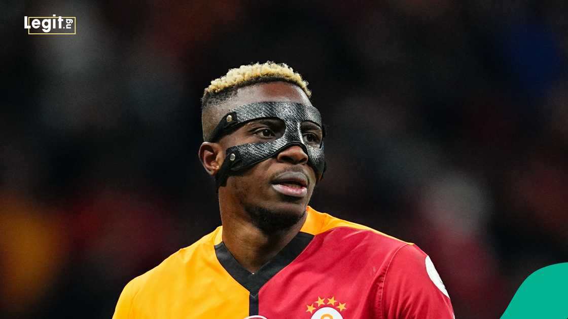 Victor Osimhen, Galatasaray, Fenerbahce, Istanbul, Turkey. Victor Osimhen, Galatasaray, Fenerbahce, Istanbul, Turkey.