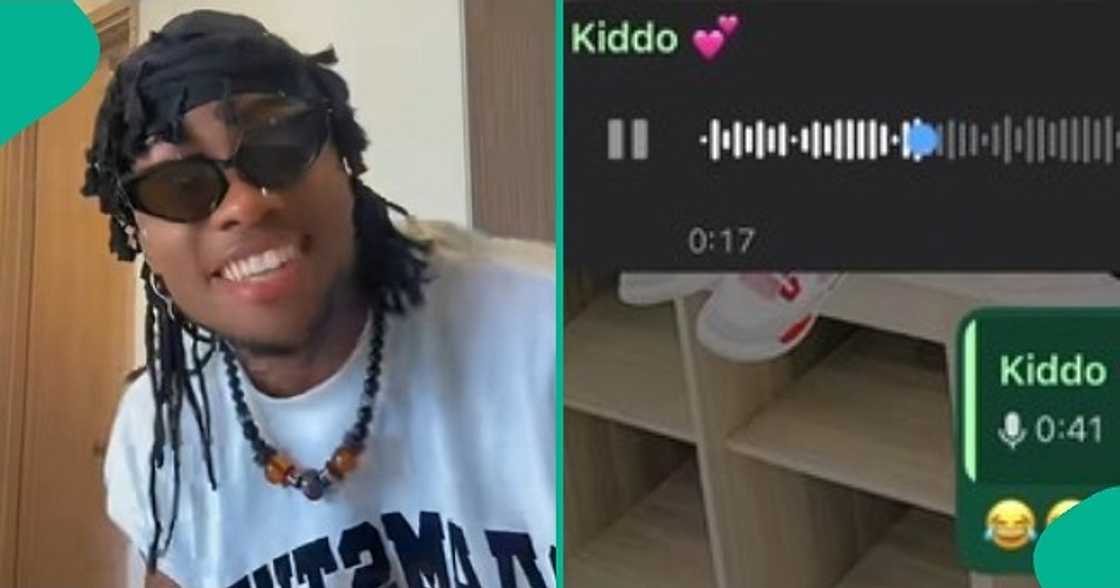 Nigerian mum laments over son's new physique after 4 months at the gym. Nigerian mum laments over son's new physique after 4 months at the gym.