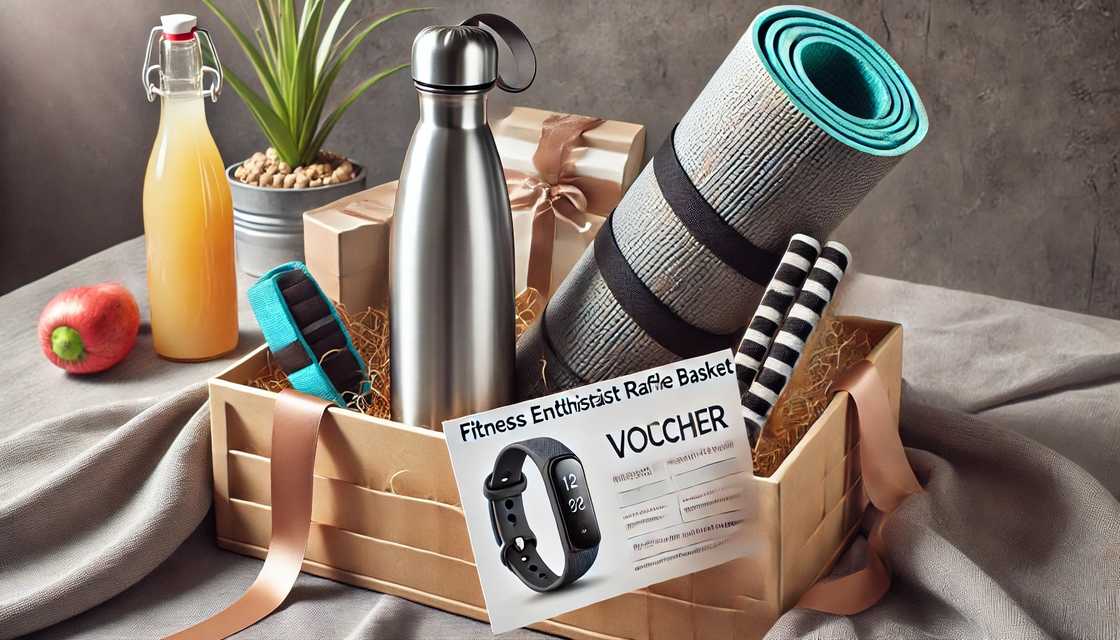 A fitness enthusiast basket A fitness enthusiast basket