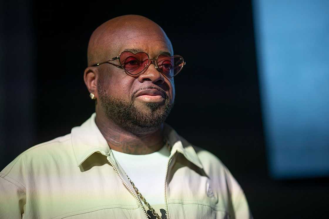 Jermaine Dupri at SiriusXM Studios in Atlanta, Georgia.