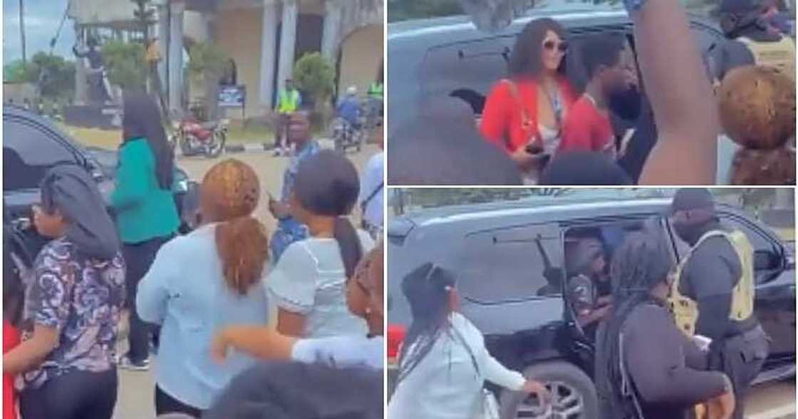 Female student, convoy, Delta state, graduation Female student, convoy, Delta state, graduation