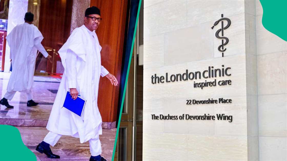 Buhari ya shafe shekaru yana ziyartar asibitin London Clinic don duba lafiyarsa, inda ya rasu a can Buhari ya shafe shekaru yana ziyartar asibitin London Clinic don duba lafiyarsa, inda ya rasu a can