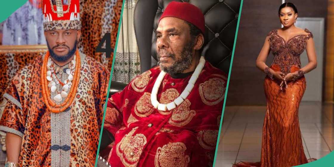 Photos of Yul Edochie, Pete Edochie and May Yul-Edochie Photos of Yul Edochie, Pete Edochie and May Yul-Edochie