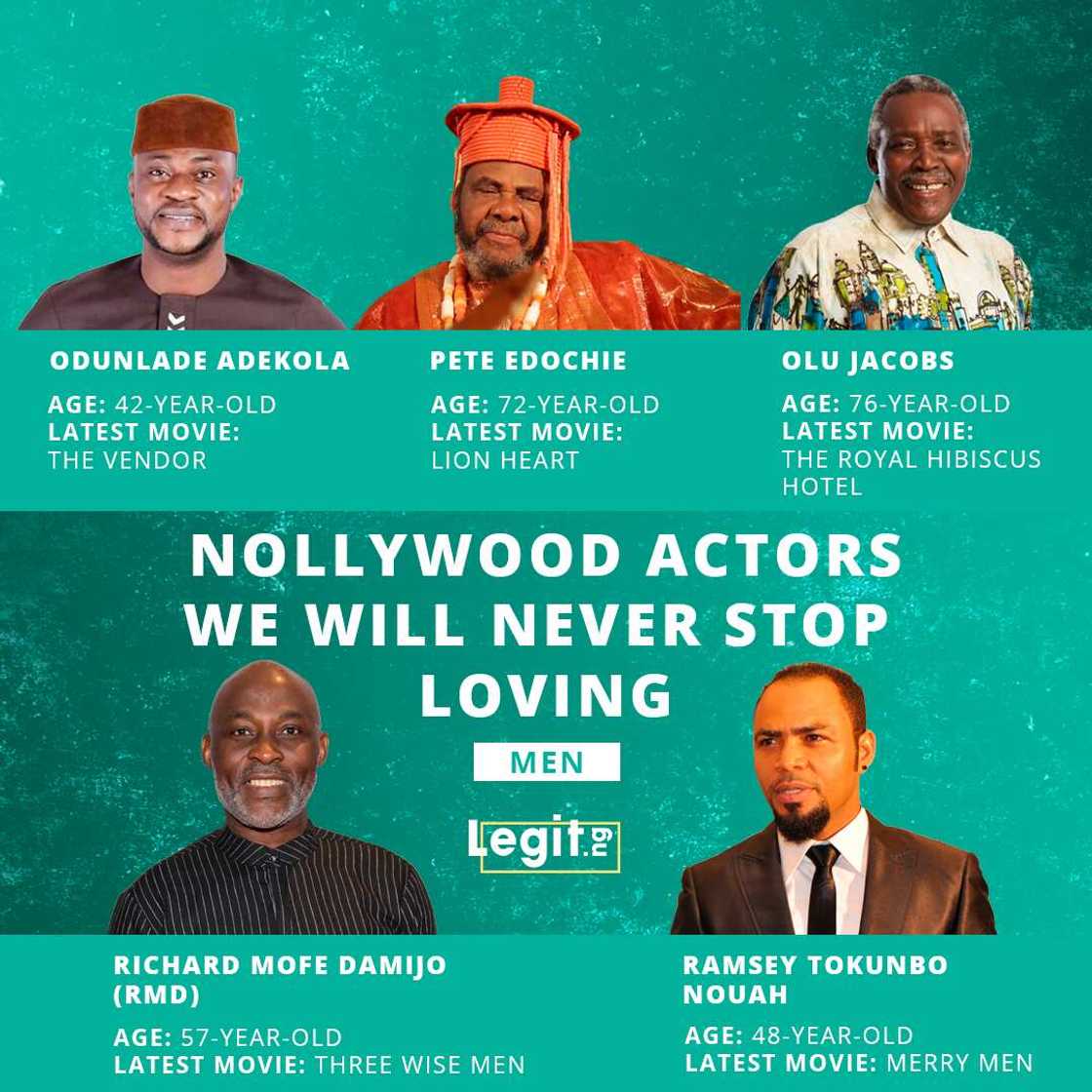 10 talented Nollywood actors we will never stop loving 10 talented Nollywood actors we will never stop loving